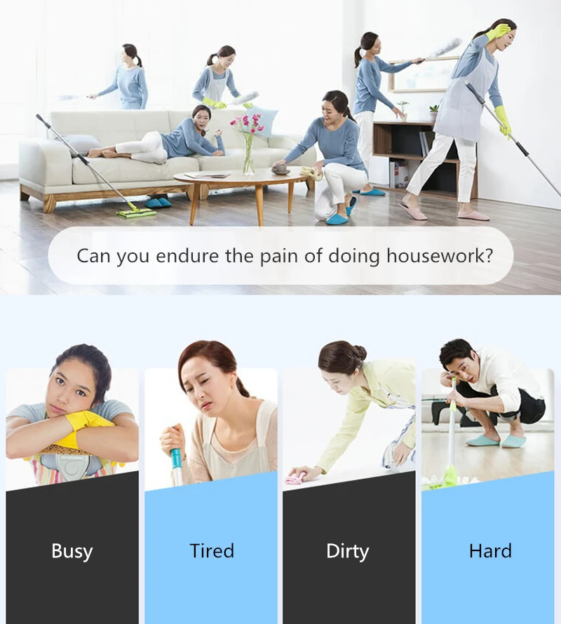 Xiaomi Bobot MIN580 Min590 intelligent mopping robot Imitation of human kneeling on the floor mopping smart mop