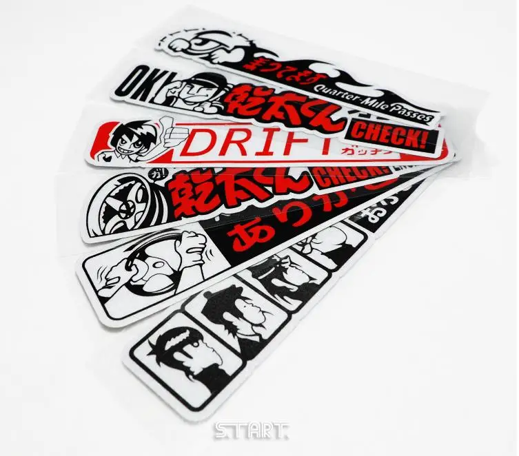 Японские дрифтовые фотообои без дрифта виниловые Светоотражающие JDM ДЛЯ Toyota