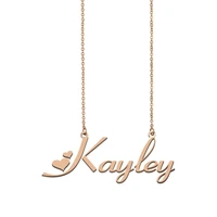 kayley name necklace custom name necklace for women girls best friends birthday wedding christmas mother days gift