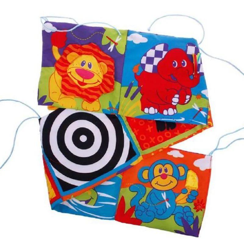 Высокое качество книга из ткани для детей мобильные игрушки на кроватку кровать