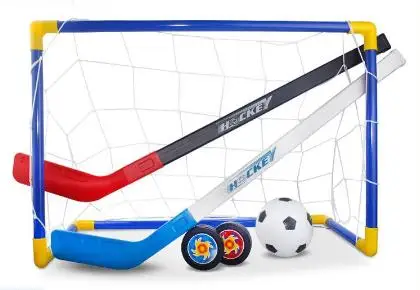 Детская спортивная футбольная ворота для хоккея с шайбой Футбольная игрушка