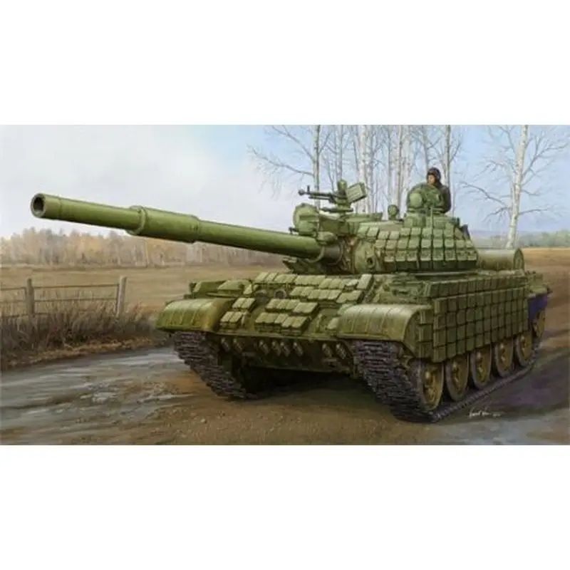 Trumpeter 01556 1/35 Русский Т-62 ЭРА (Мод.1972) — Набор масштабной модели