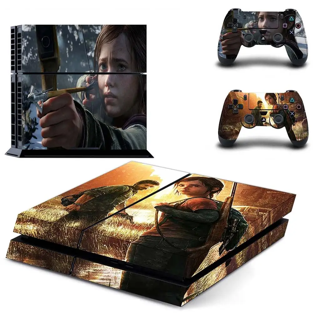 The Last of Us Full Cover Faceplates PS4 Skin Sticker Decal For PlayStation 4 Console &amp Controllers Vinyl | Электроника