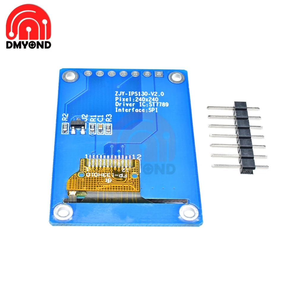 4 проводной интерфейс SPI полноцветный модуль платы дисплея 1 3 дюйма х240 IPS TFT ЖК