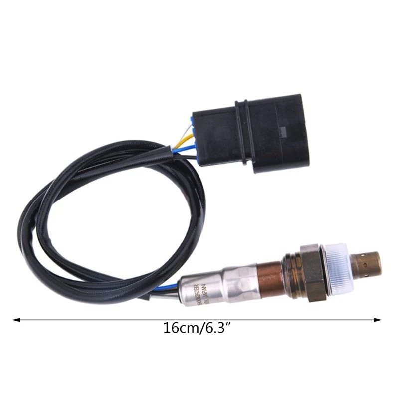 

Проводной кислородный датчик 63HA O2 ниже по потоку 06A906262BR 06A906262DH, совместимый с Audi-Volkswagen-Beetle-Golf-Jetta, автомобильные запчасти