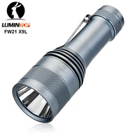 lumintop fw21 x9l led flashlight sbt90 2 6500 lm tactical torch flashlight throw 810 meter by 21700 battery for outdoor sports