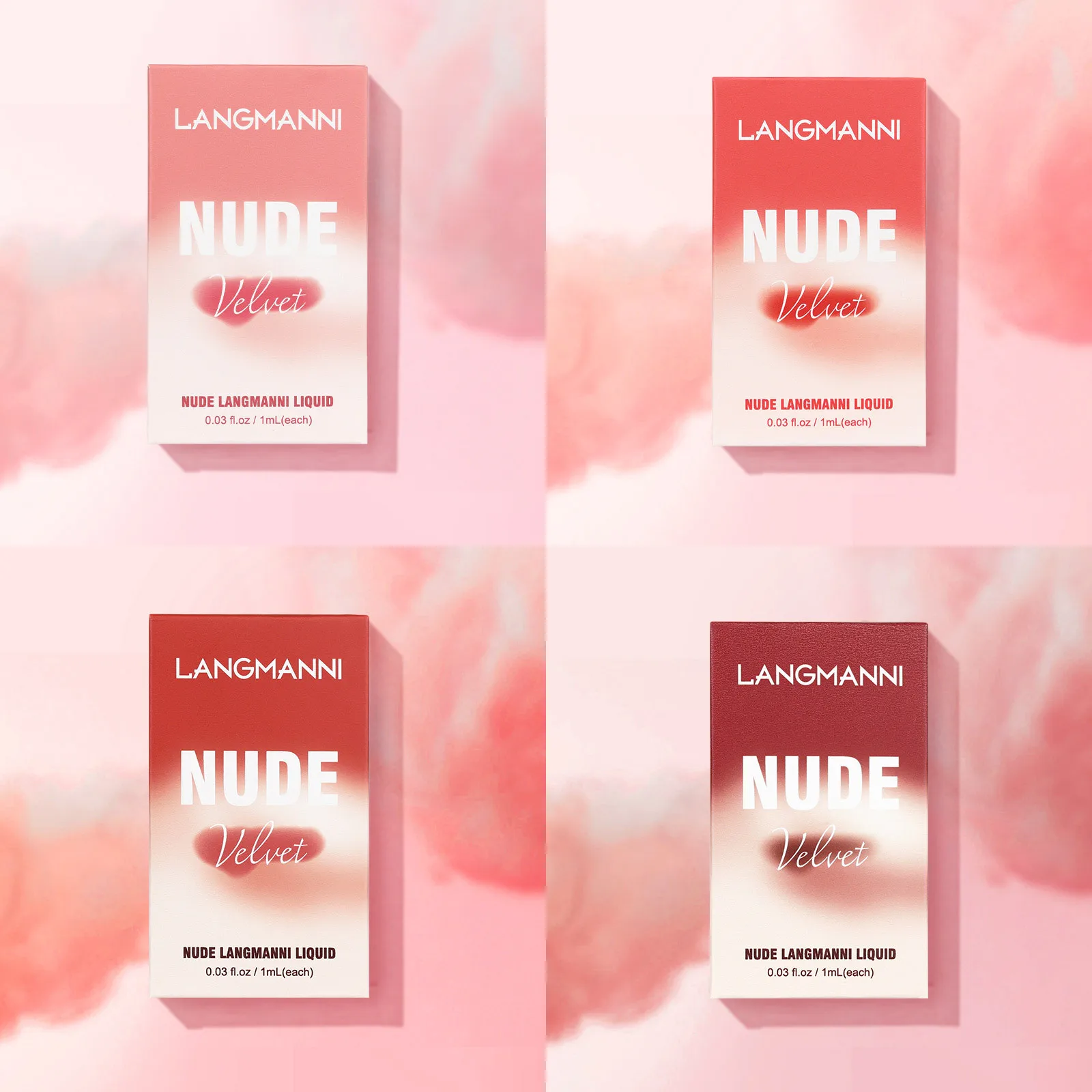 

Lipstick New 16 Lip Gloss Set Liquid Nude Matte Velvet Four-box Lip Gloss Set 16ML Lipstick Gift Makeup Beauty Cosmetics Set