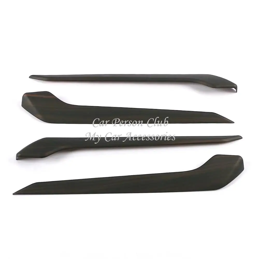 

Carbon Fibre Interior Door Handle Bowl Trims Up Armrest Frame Molding Cover For Toyota RAV4 RAV 4 2019 2020 Car Accessories