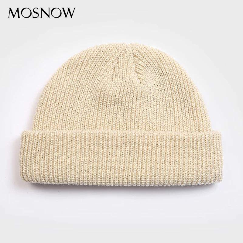 Шапка Skullcap теплая зимняя шапка для взрослых повседневная короткая в стиле