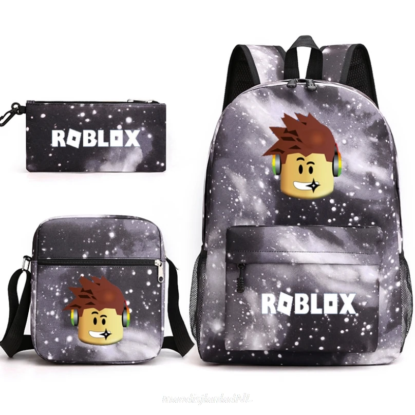 Брендовый рюкзак ROBLOX женский модный чехол карандаш наплечный для книг сумка на