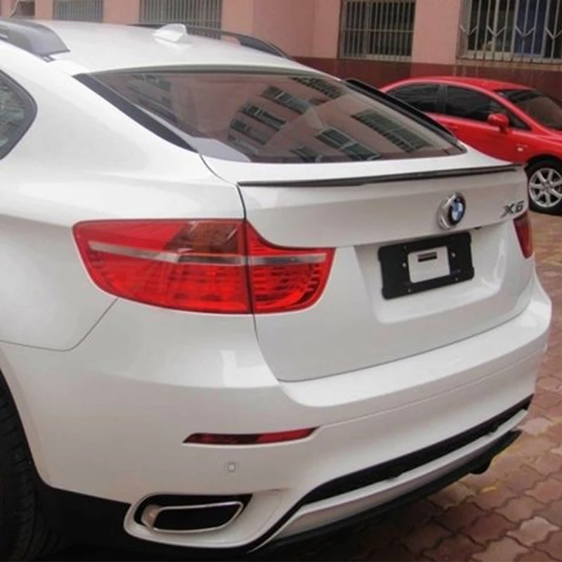 Модифицированный праймер из стекловолокна для BMW X6 E71 задний спойлер багажного