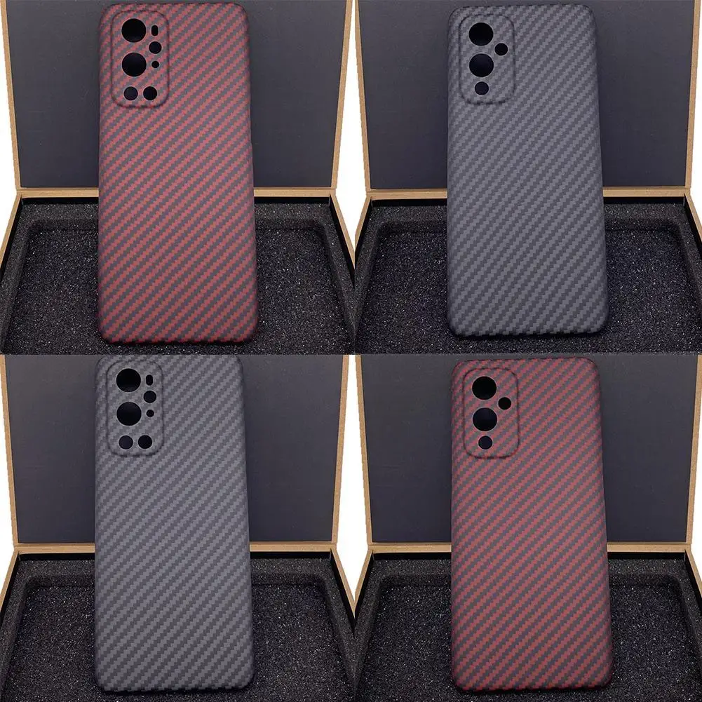 

Suitable For Oneplus OnePlus 9pro fiber mobile phone phone and carbon thin mobile case light fiber cover protective T4V6