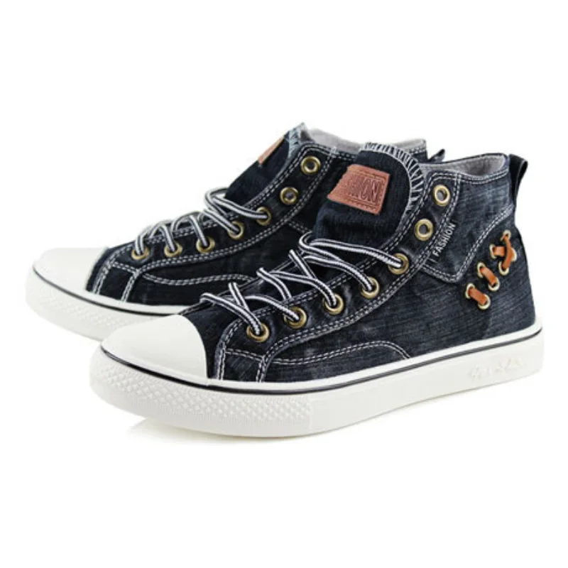 

2021Couple Shoes Women Denim Designer Snow Boots Platform Warm Fleeces Classic High Top Round Toe Flat Casual Shoes Sneakers