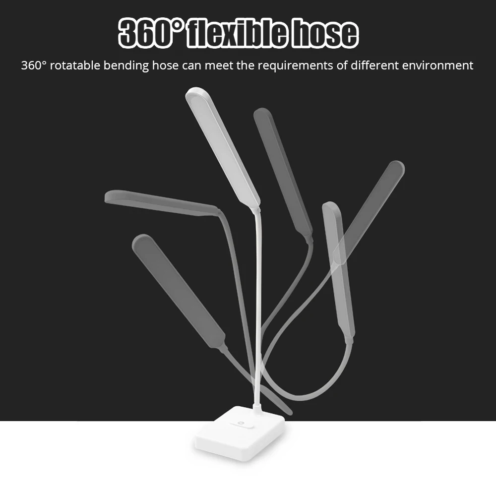 Светодиодный сенсорный ночник складной с регулируемой яркостью USB