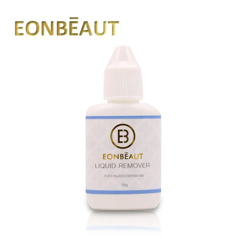 10 бутылочек средство для удаления клея ресниц EONBEAUT 15 мл крем профессиональный