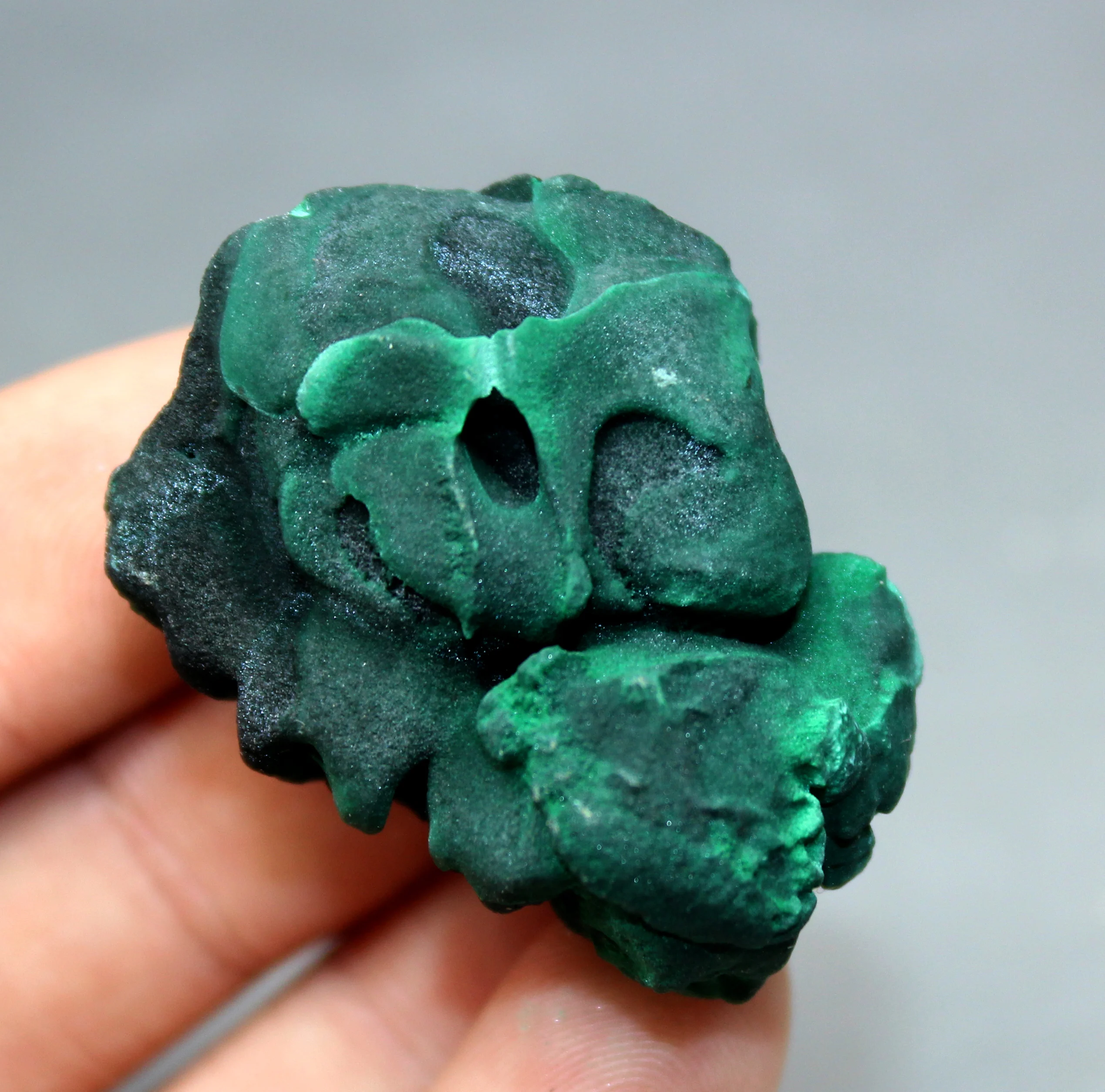 42g natural malachite mineral specimen stones and crystals healing quartz gemstones free shipping Free box | Дом и сад