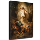 Картина на холсте с изображением бога Христоса и раннего света, настенное украшение для дома, гостиной, спальни, роспись, подарок