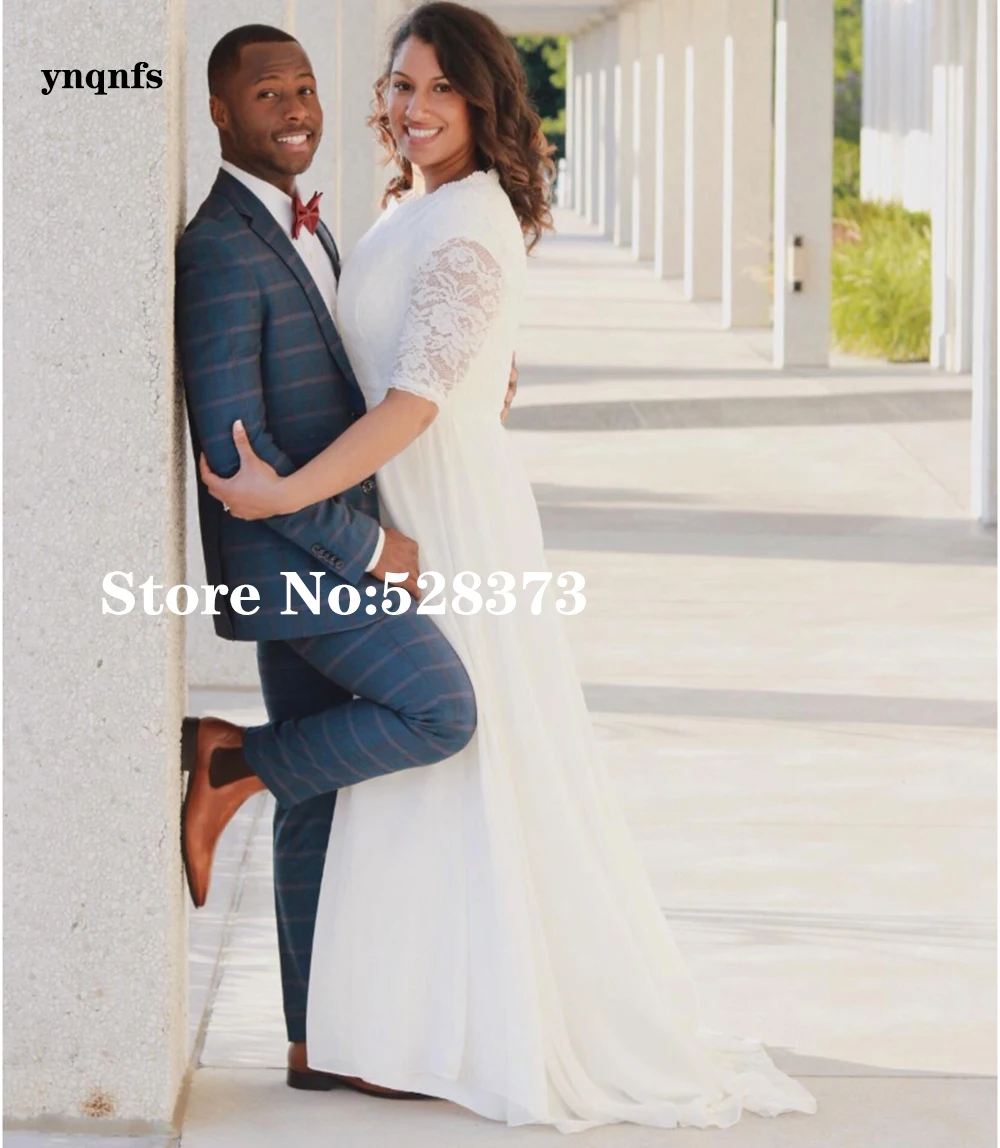 Свадебное платье цвета слоновой кости шифоновая ткань платья для выпускного