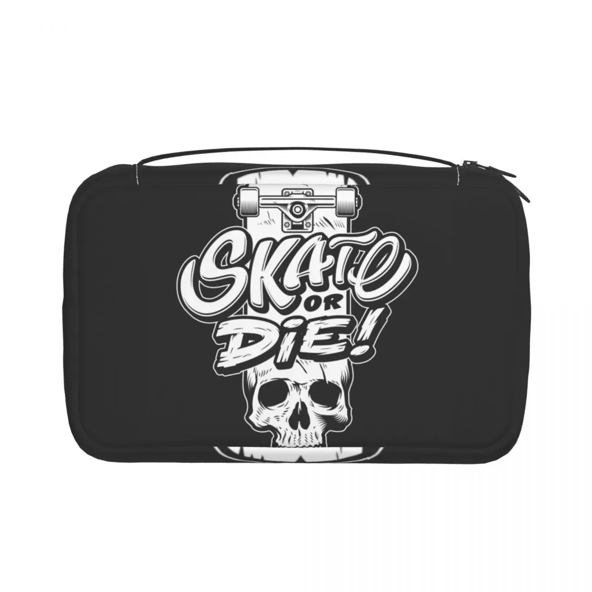 

Hanging Toiletry Bag Vintage Sport Skateboarding Travel Toiletry Wash Organizer Kit Cosmetics Make Up Sturdy Hanging Bag