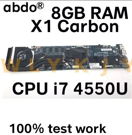 Материнская плата для ноутбука Lenovo ThinkPad X1C X1 carbon I7-4550U 8G материнская 00HN772 00HN771 00HN760