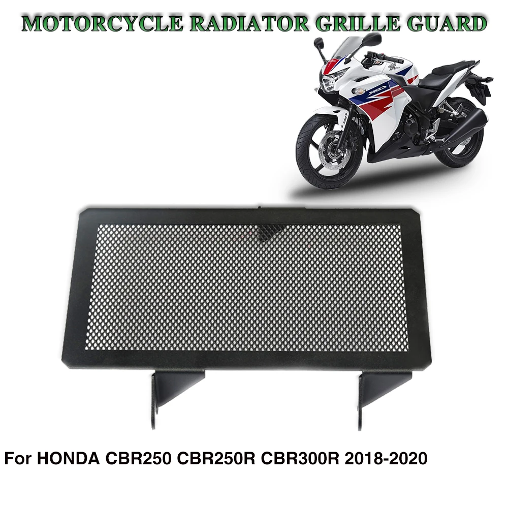 

For HONDA CBR250 CBR250R CBR300 2018-2020 Stainless Steel Motorcycle Radiator Grille Guard Protector Grill Cover