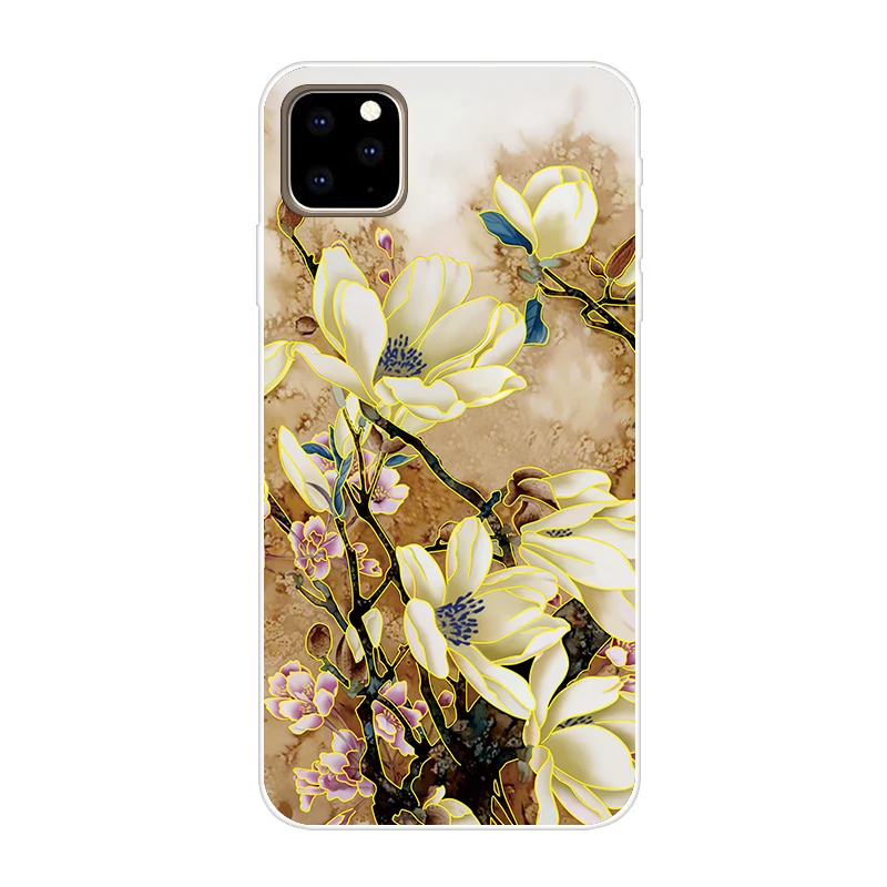Чехол для Iphone 11 12 Pro Max 7 Plus 8 силиконовые чехлы XR XS 6 5S SE 2020 чехол телефона с рисунком