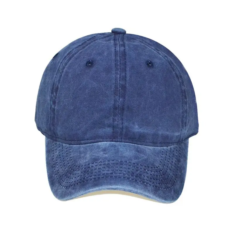 Gorra de b&eacute;isbol de algod&oacute;n lavado para ni&ntilde;os y ni&ntilde;as, gorro de Color puro, estilo Hip Hop-4