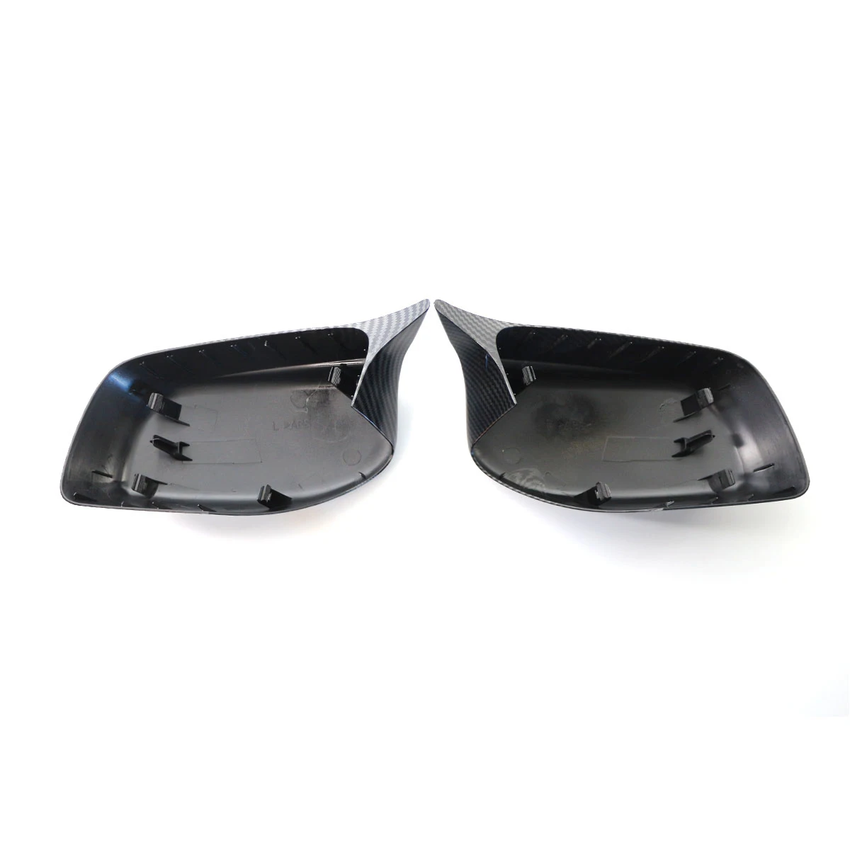 Зеркальная лампа для BMW 5 серии E60 E61 E63 E64 2004 2007 глянцевый черный корпус с