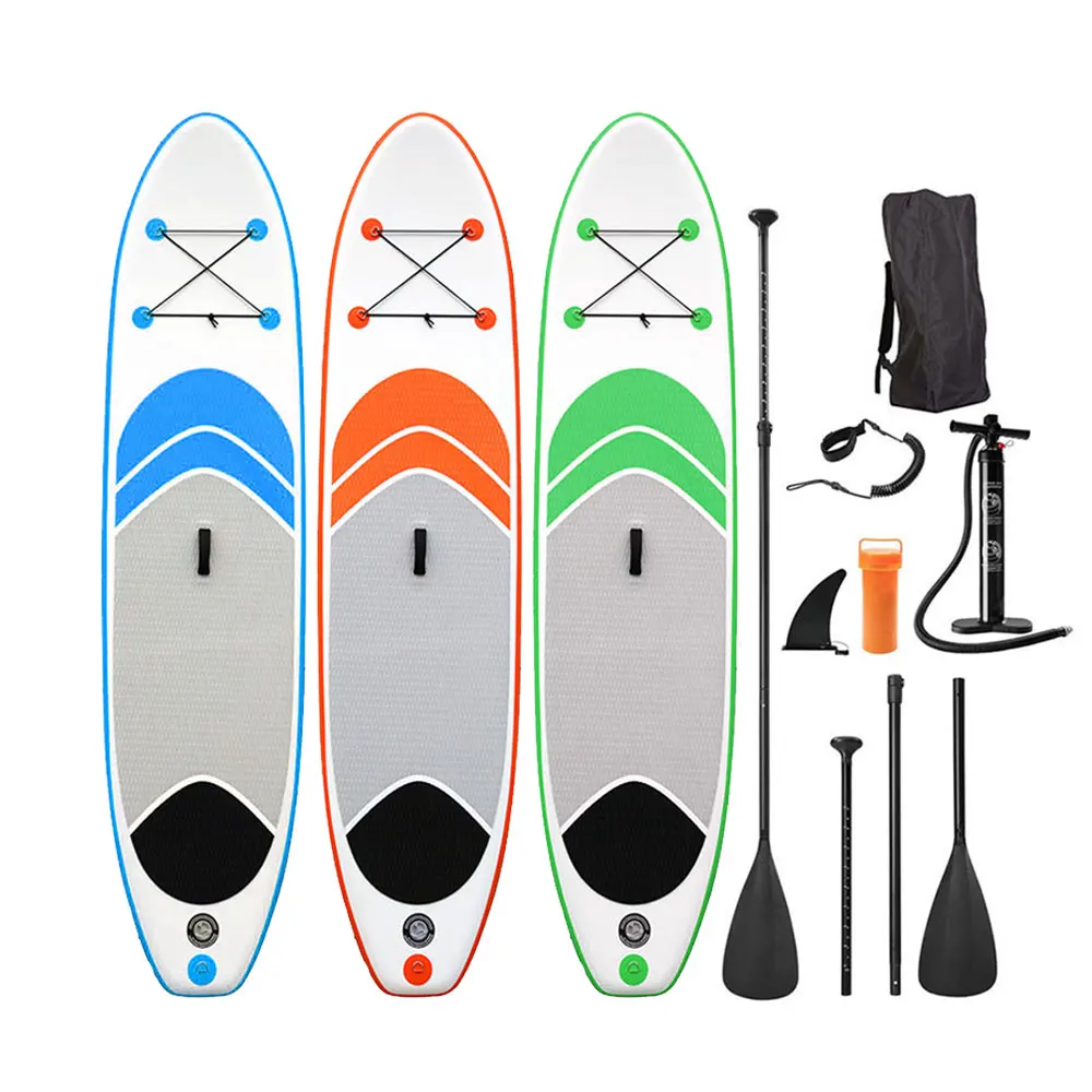

Hot Sale Race Long Inflatable OEM SUP Paddle Board with EVA Mat