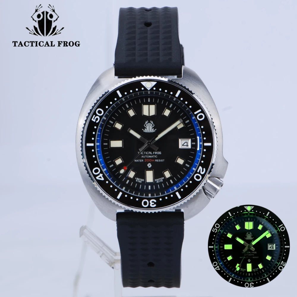 

Часы мужские тактические, водонепроницаемые, механические, 200 м