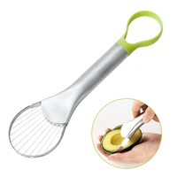 2 in 1 avocado slicer shea corer butter fruit peeler cutter separator plastic knife kitchen vegetable tools kitchen gadgets