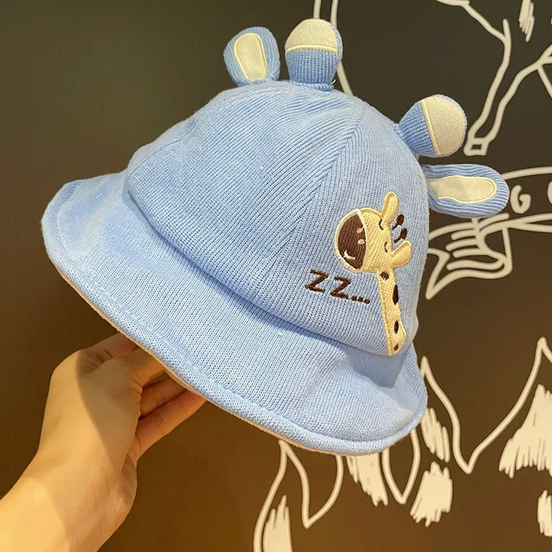 

M008 8 Month - 3 Year Baby Hats Newborn Girl Boy Fisherman Hat Bucket Cap for Children Cartoon