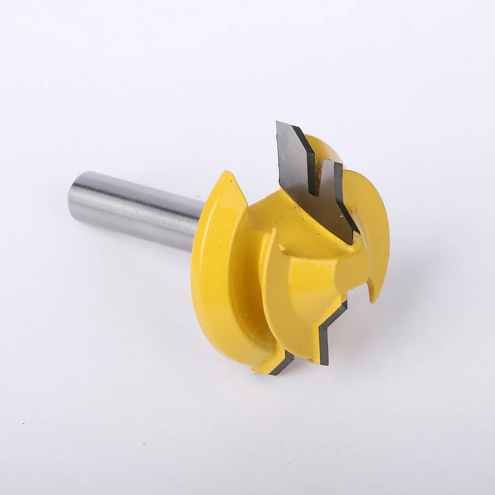 45 градусов Фреза фреза для древесины набор резец Карбид хвостовик мельница
