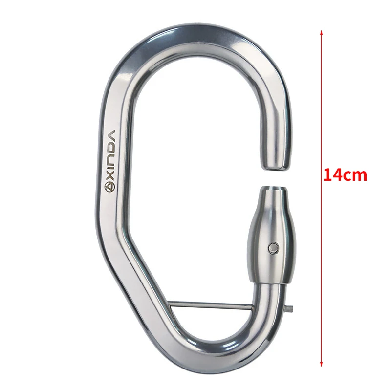 

Xinda Stainless Steel Via Ferrata Tree Through the Jungle Adventure Park Special Uninterrupted Protection Ironroad Lock Buckle