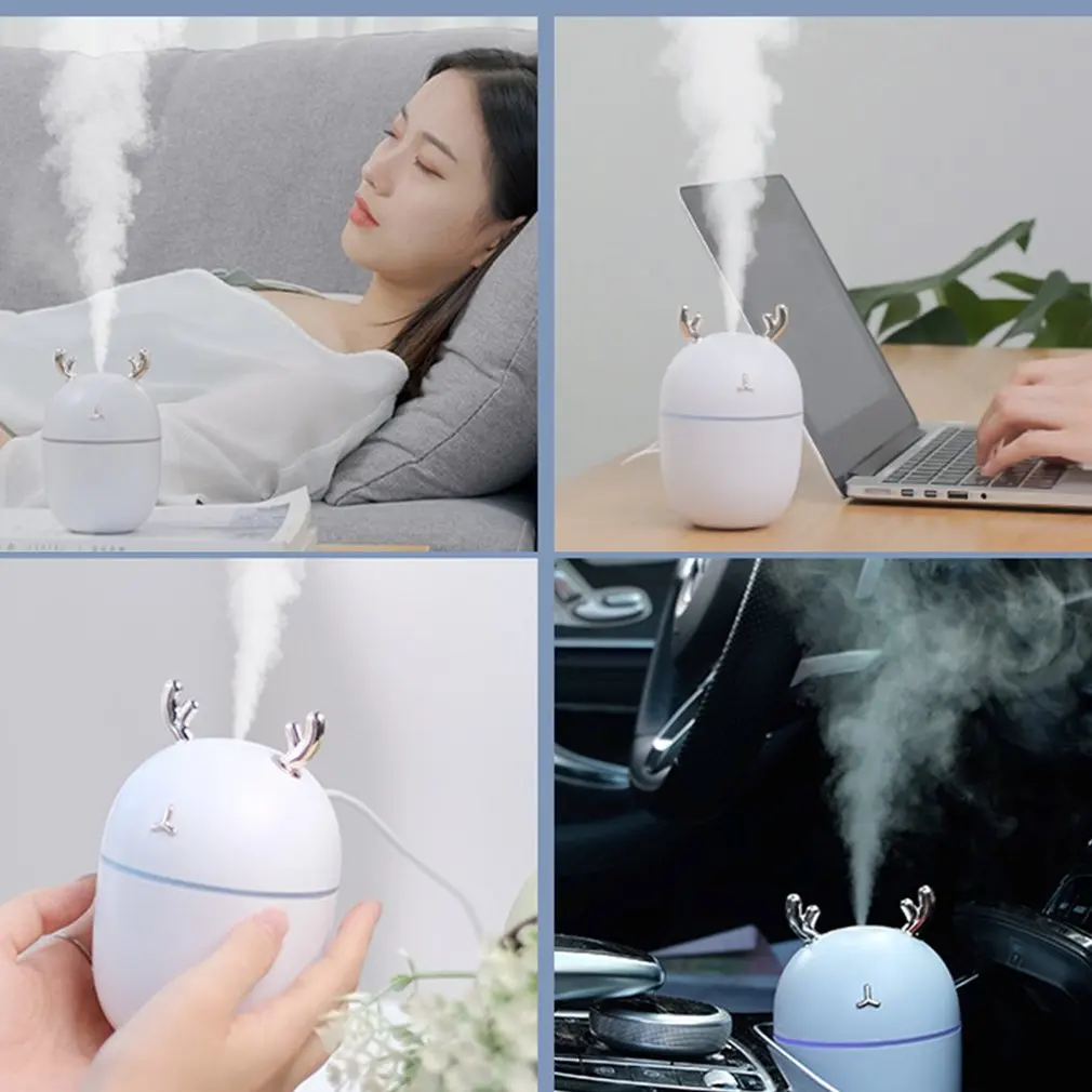 

Humidifier Household Bedroom Small Mini Air Aromatherapy Purification Sprayer Water Replenishing Instrument USB Air Conditioning