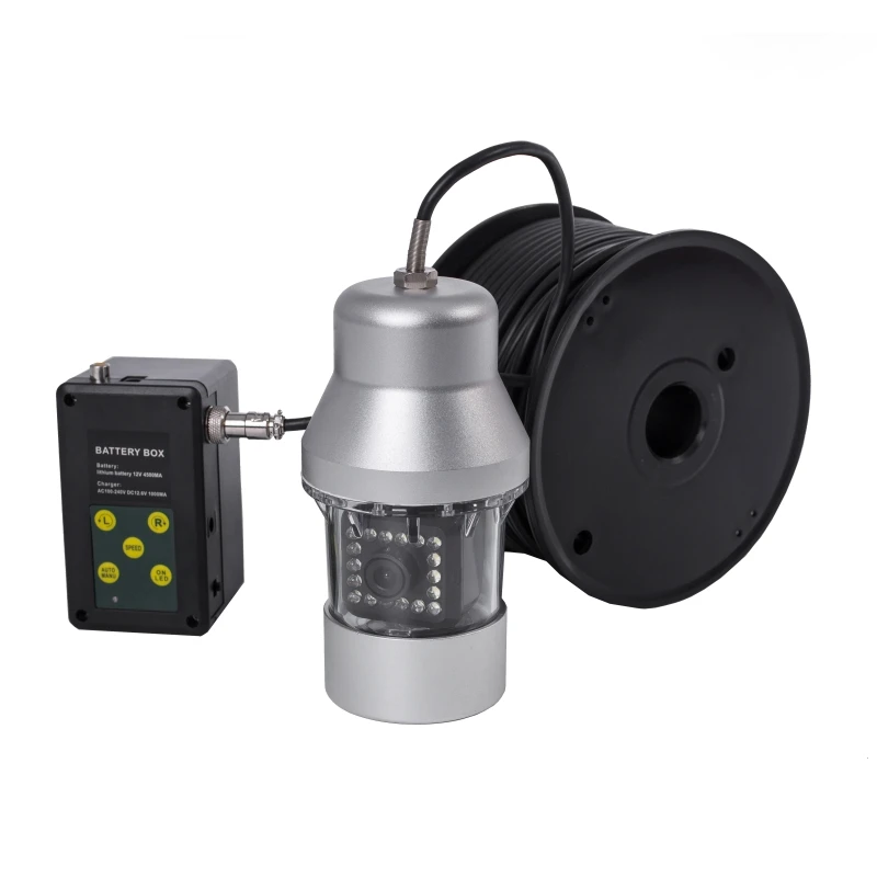 Продажа Рыболокатор высокого разрешения 9 дюймовый TFT цветной монитор 18 высокая мощность подводная рыболовная камера с поворотом на 360 градусов F08A