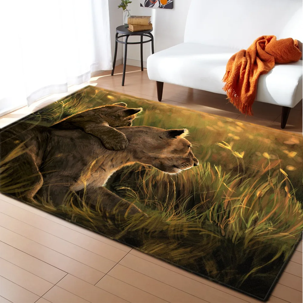 

Modern 3D Cartoon Living Room Carpets Kids Room Play Large Carpet Non-slip Child Bedside Floor Mats Home Bedroom Decoration Rugs