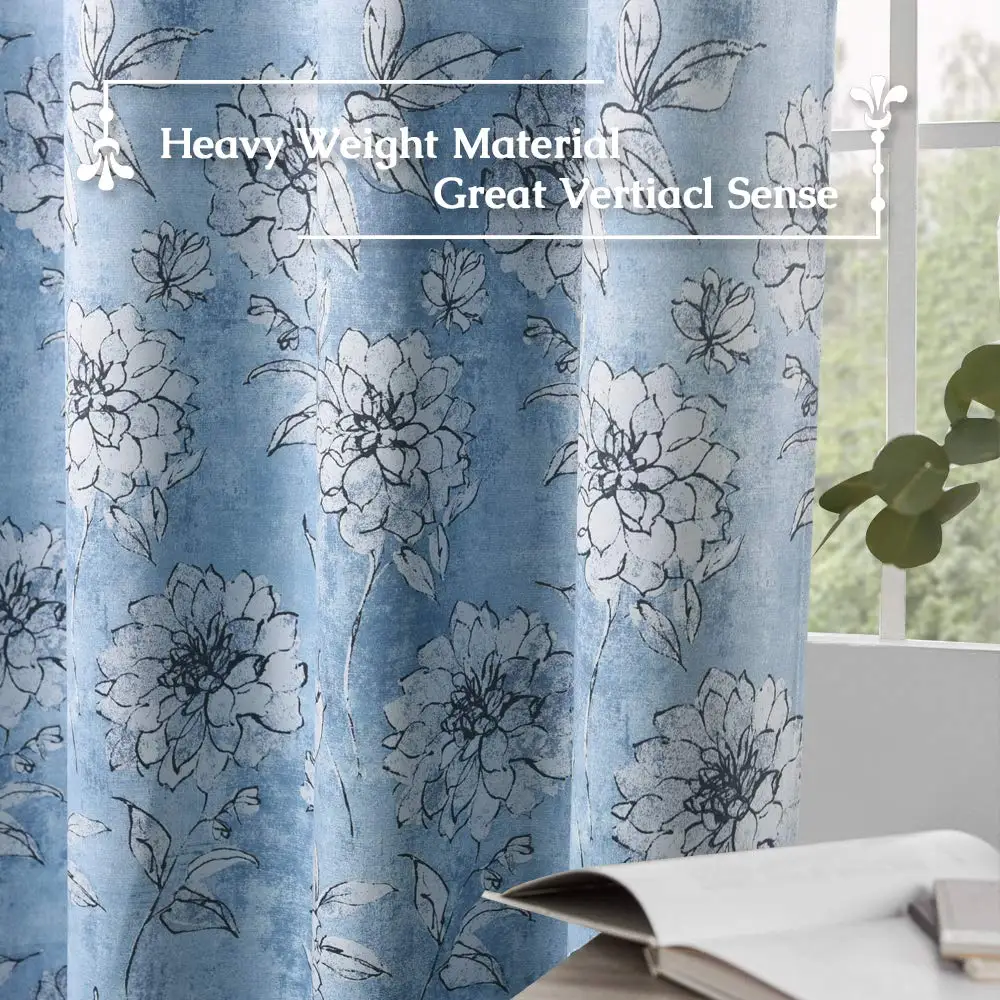 Шторы nictown с абстрактным цветочным узором украшение для дома волшебная