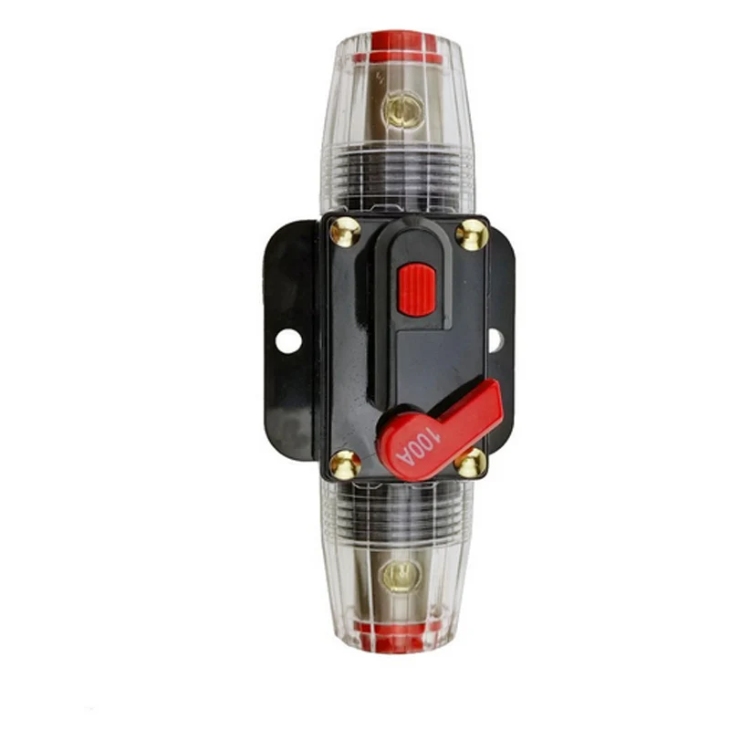 100A Car Audio System Protection Circuit Breaker Reset Fuse Inverter Auto Stereo Switch Holders Inline B88 | Автомобили и
