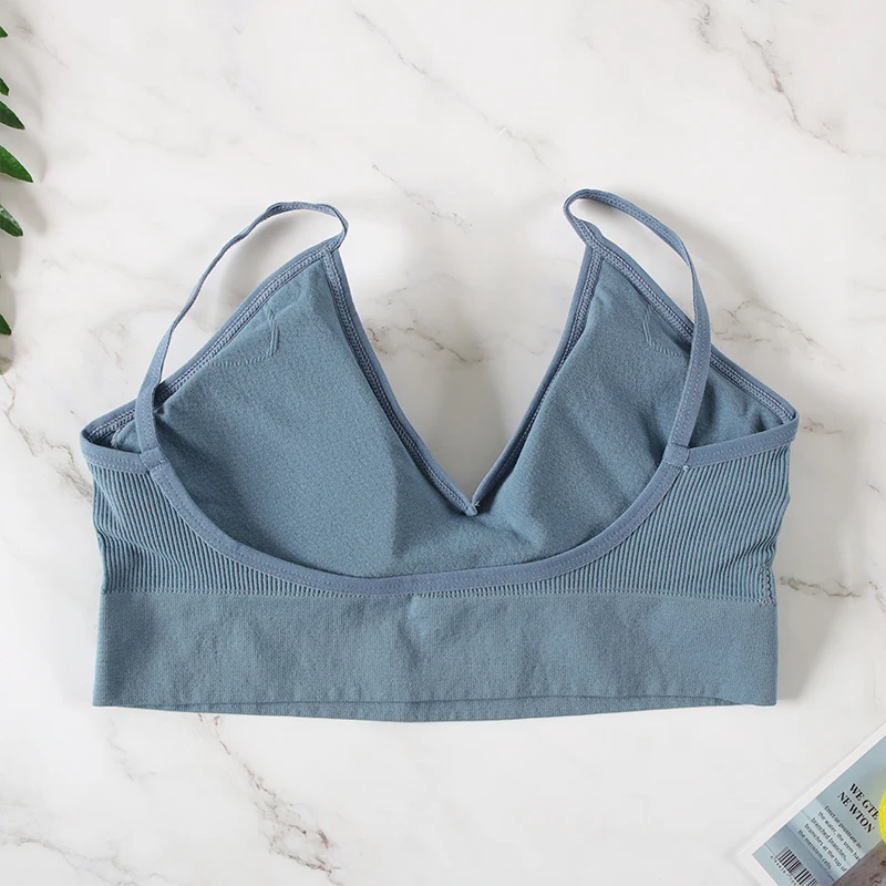 Комплект женского нижнего белья бесшовный с бюстгальтером пуш-ап | Женская