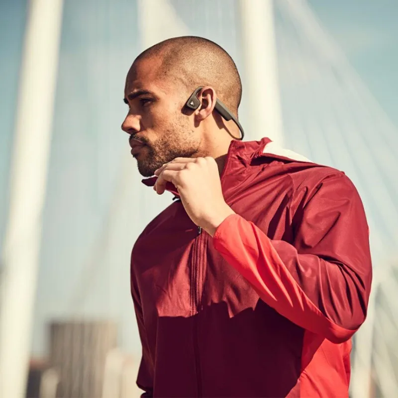 Спортивная Беспроводная Bluetooth-гарнитура с костной проводимостью | Электроника