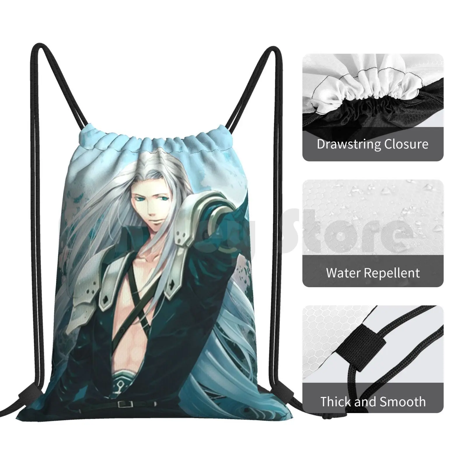 Сумка для тренажерного зала Sephiroth рюкзак сумка с кулиской водонепроницаемая