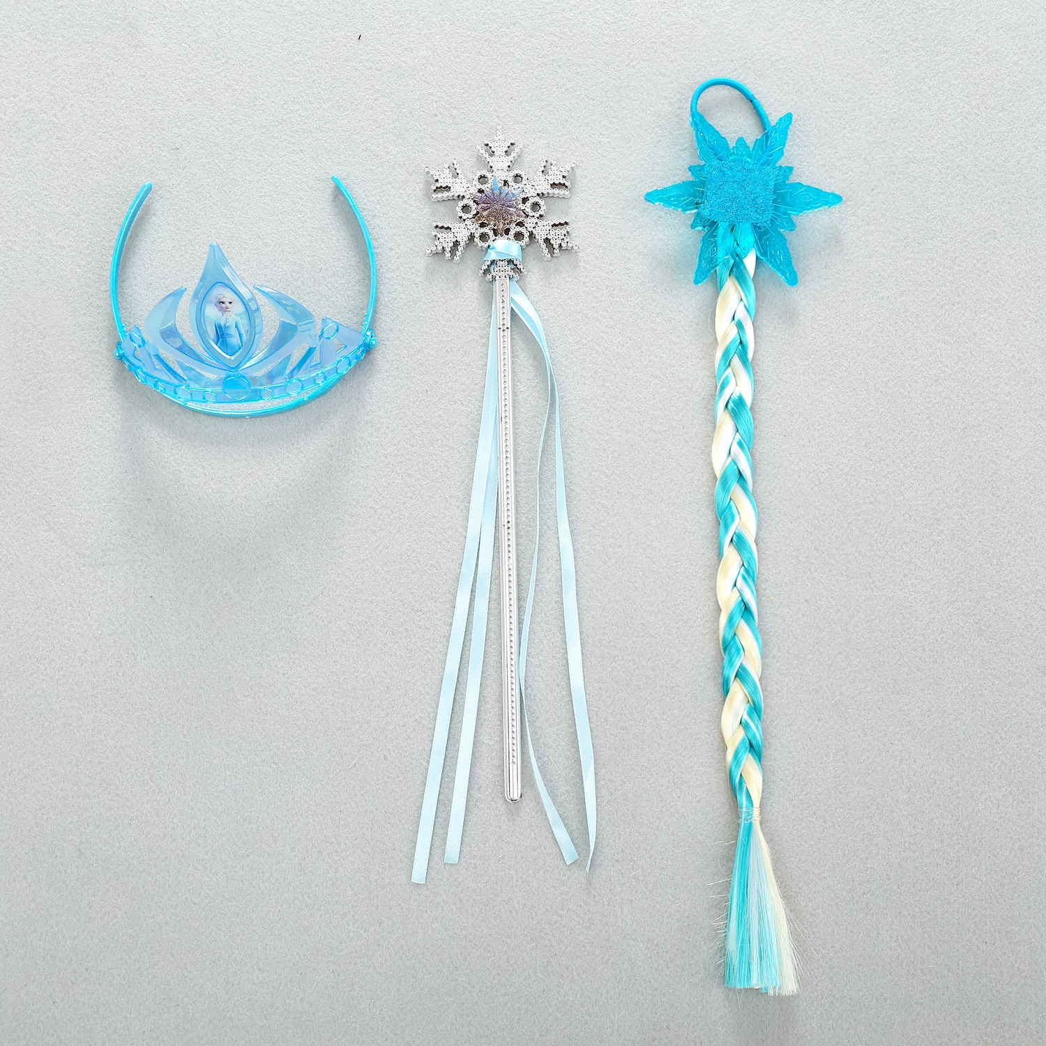 Детские аксессуары для волос Frozen 2 ободок принцессы Эльзы Анны и парик с короной