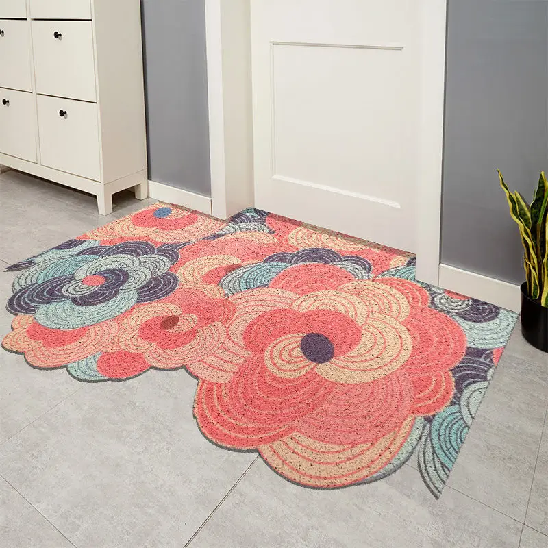 printed pattern doormat carpet home living room bedroom bathroom hallway entrance doormat non slip dust proof floor mats carpet free global shipping