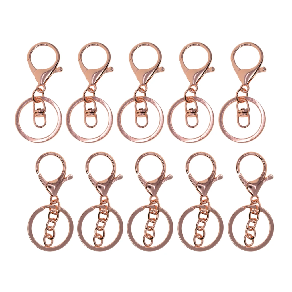 10 шт. круглые кольца для ключей | Украшения и аксессуары