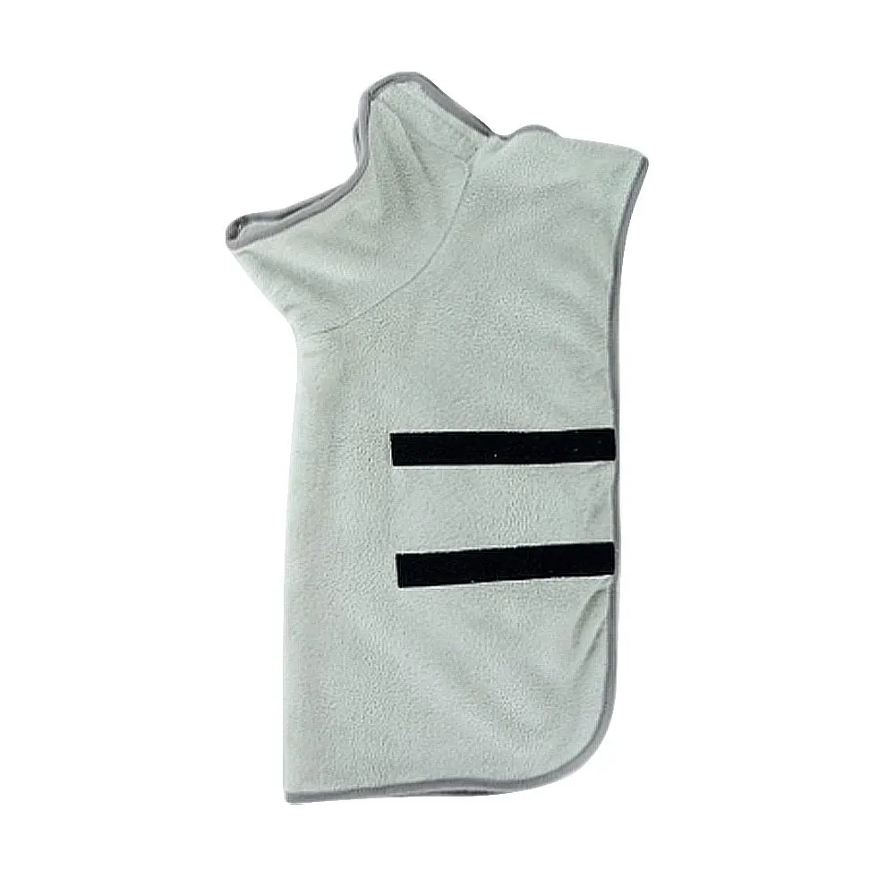 New Quick Dry Pet Towel Bathrobe Super Absorbent Dog Cat Bath Warm Clothes Drying Grooming Supplies |