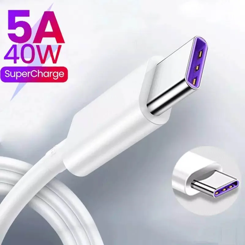 

Fast Charging USB Type C Cable 5A USB C Cable Type C Cable For Huawei Xiaomi Data Cord Charger USB Cable For Samsung S21 S20 S10