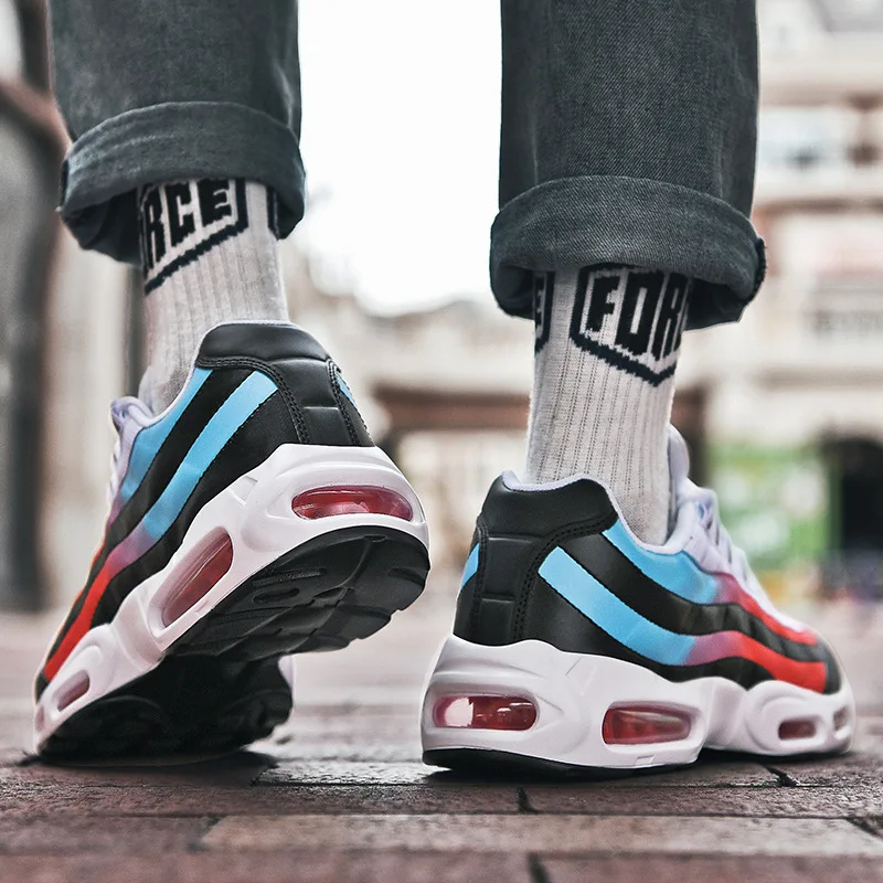 

Brand New Fashion Colorful Air Sneakers Men Breathable Bounce Shoes Men Outdoor Casual Man Shoes Summer Couple Trainers Sneakers