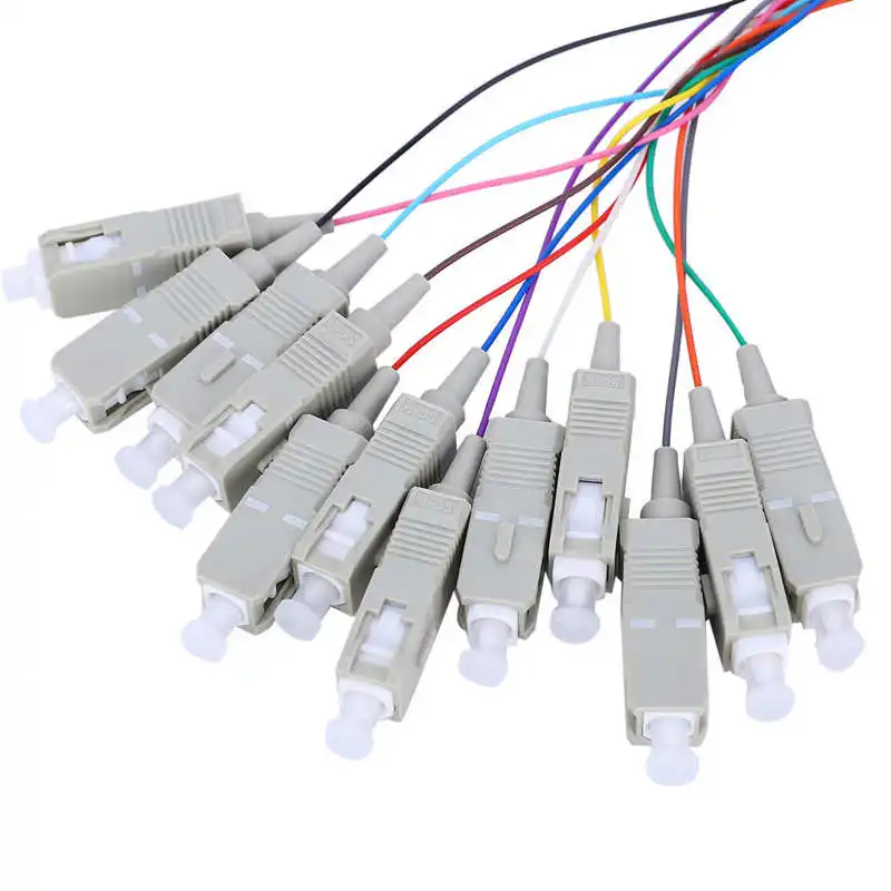 Волоконный кабель Pigtail многомодовый носитель класса 12 ядер SC/UPC 62 5/125 с ПВХ