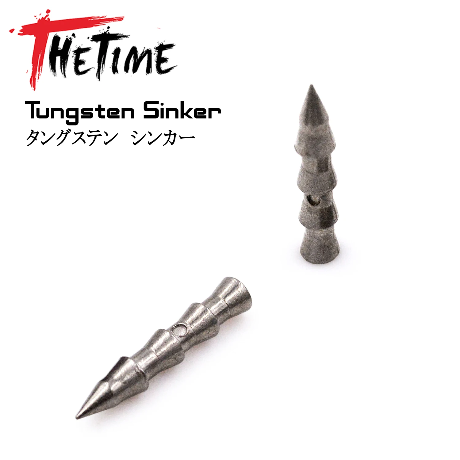 Thetime 1/48 1/32 1/16 унций Мягкая приманка в виде червей Tungsten nail Fishing Sinker противовес